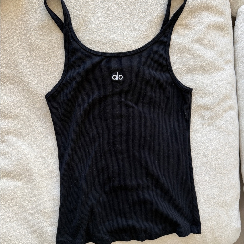 ALO Yoga Women's Black Tank Top